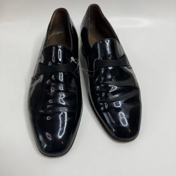 Bally Men’s Patent Leather Black Loafers