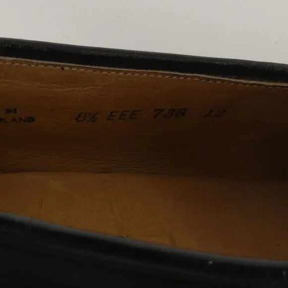 Bally Parawet Black Leather Loafers‎ Men's 8.5 EEE