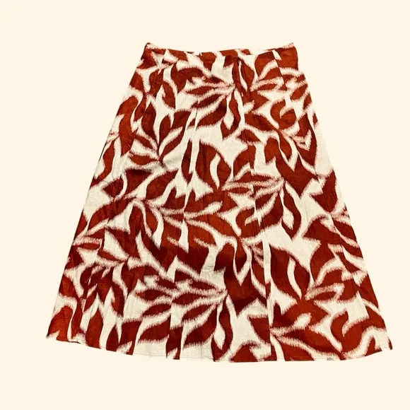 Banana Republic Linen Blend Wrap Skirt | Vacation-Ready | Resort Chic Style