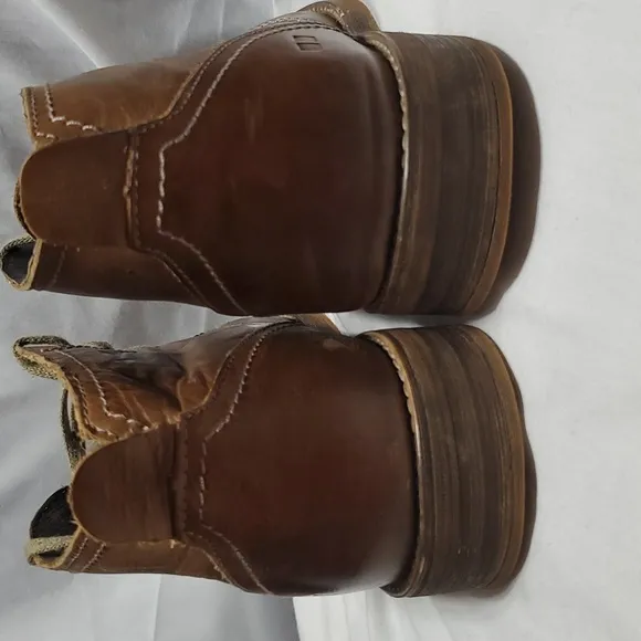 Bed stu chukka boot tan distressed