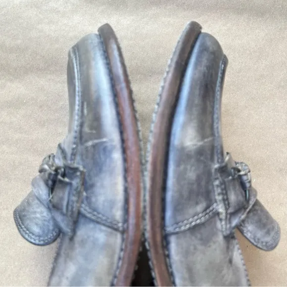 Bed Stu Darla Distressed Leather Loafers size 10 Bed|Stü