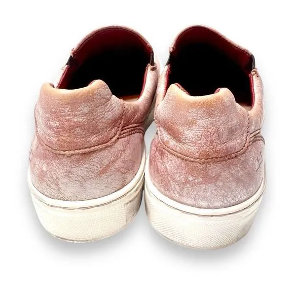 Bed Stu Hermoine Slip-On Leather Sneakers Jasper in Nectar Lux Women’s Size 9