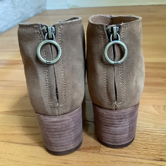 Beek Eaglet Suede Ankle Boots Chestnut SZ 9.5