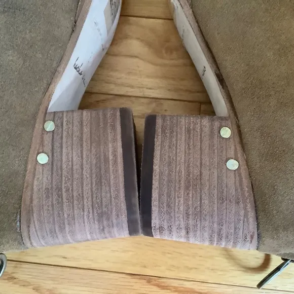 Beek Eaglet Suede Ankle Boots Chestnut SZ 9.5