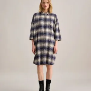 Bellerose | Gladys Blue Shirt Dress Flannel Size 0 (Oversized)