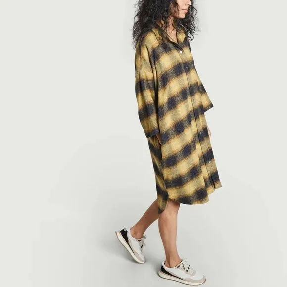 Bellerose | Gladys Shirt Dress Flannel Size 0 (Oversized, can fit size M &amp; L)
