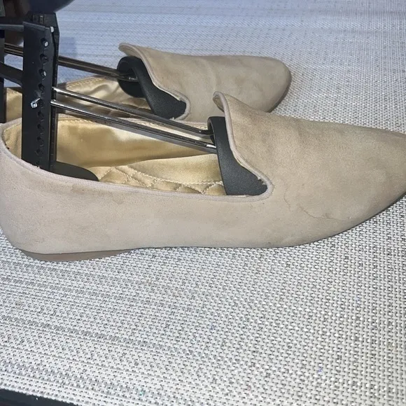 BIRDIES STARLING TAN SUEDE Leather Loafers