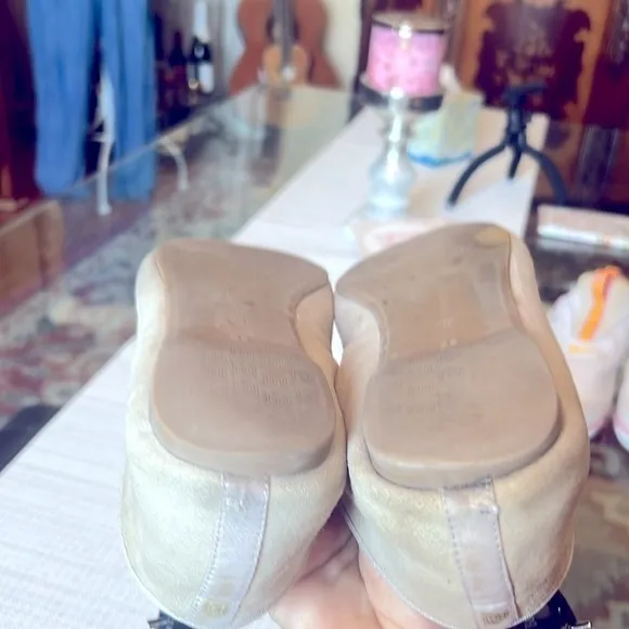 BIRDIES STARLING TAN SUEDE Leather Loafers