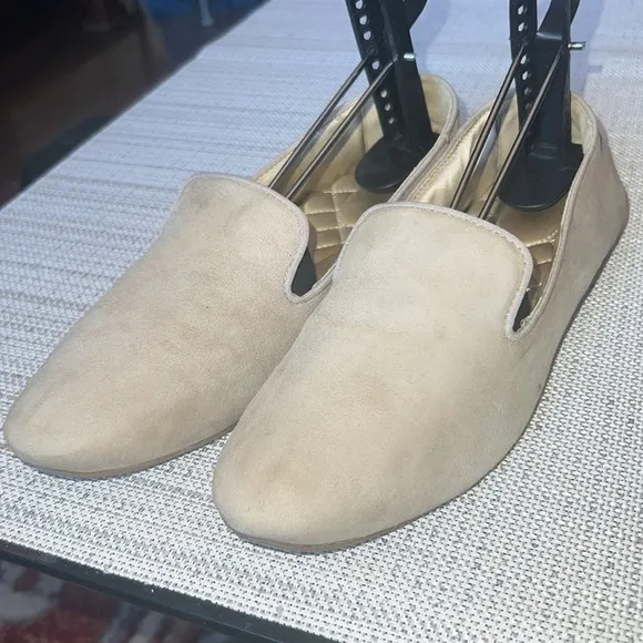 BIRDIES STARLING TAN SUEDE Leather Loafers