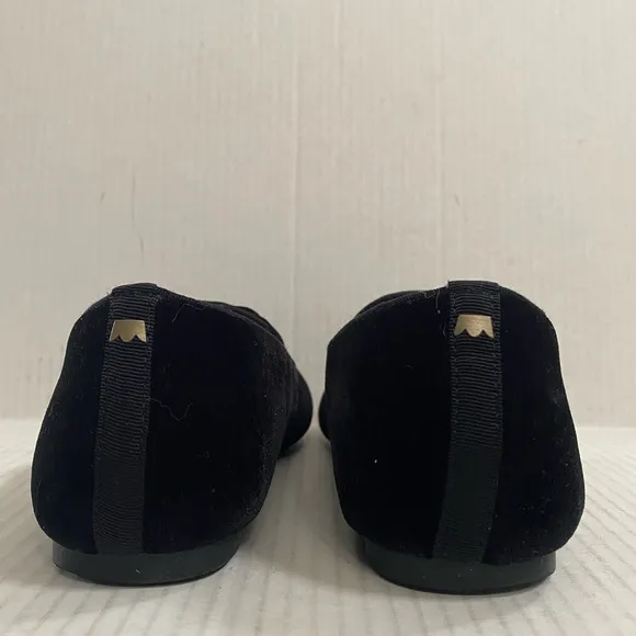 BIRDIES THE STARLING in Black Velvet Size 8