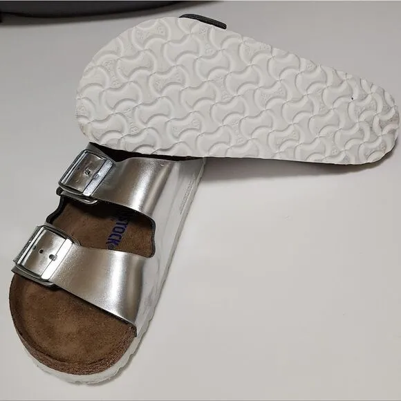 Birkenstock Arizona Metallic Sandals     (Out Of Box/ Display Model Minor Flaws)