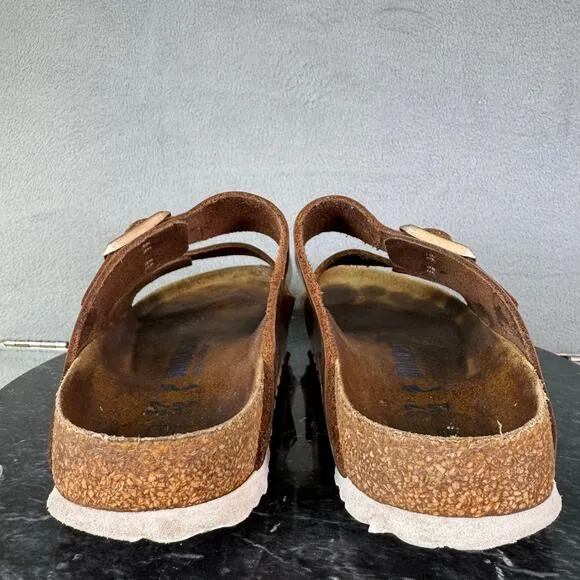 Birkenstock Arizona Soft Footbed Metallic Copper Sandals Women’s Size 37/ 6