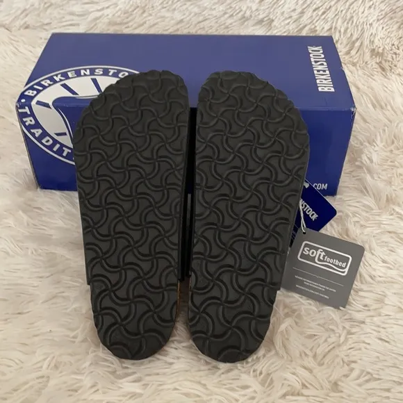 Birkenstock Black SFB Florida Sandals
