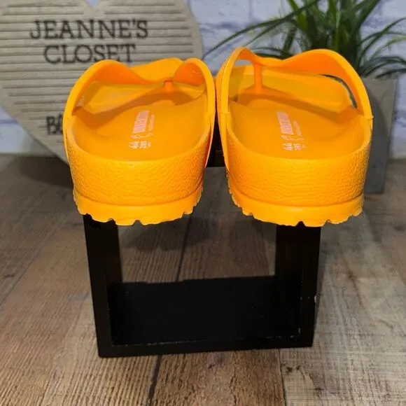 Birkenstock Honolulu EVA Foam Sandals 44 Orange Men's Size 11
