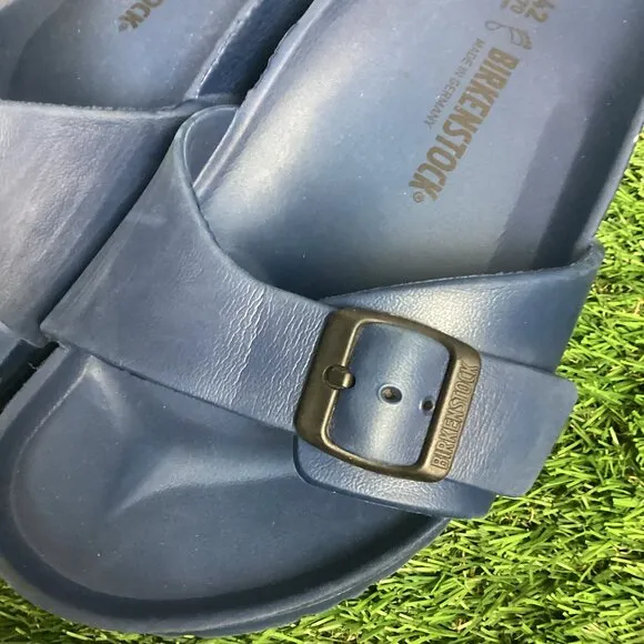 Birkenstock Madrid Eva One Strap Sandals Blue 42