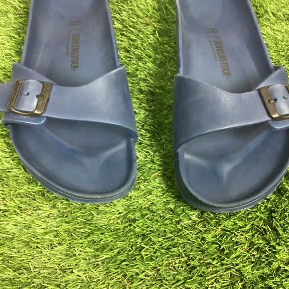 Birkenstock Madrid Eva One Strap Sandals Blue 42