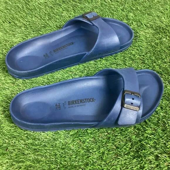 Birkenstock Madrid Eva One Strap Sandals Blue 42