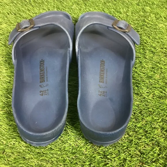 Birkenstock Madrid Eva One Strap Sandals Blue 42