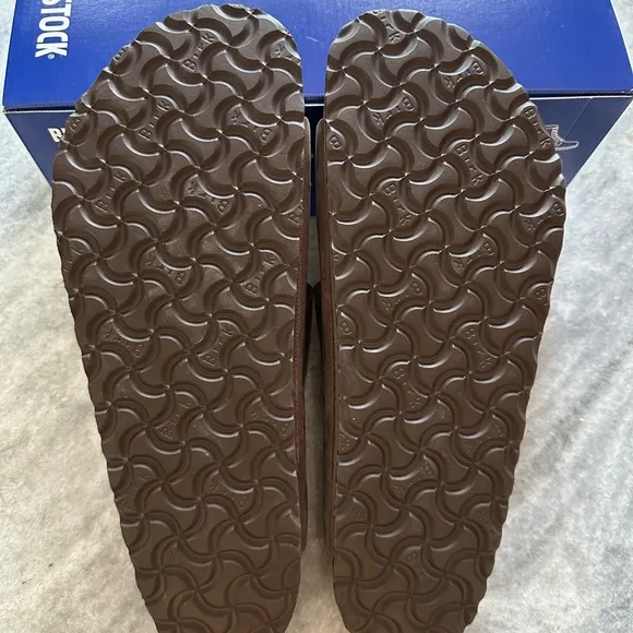 Birkenstock Men's Arizona soft footbed Brown oiled leather Habana Sandals New