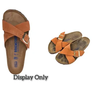 Birkenstock Sienna Soft Bed Orange Sandals