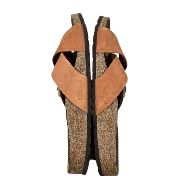 Birkenstock Sienna Soft Bed Orange Sandals