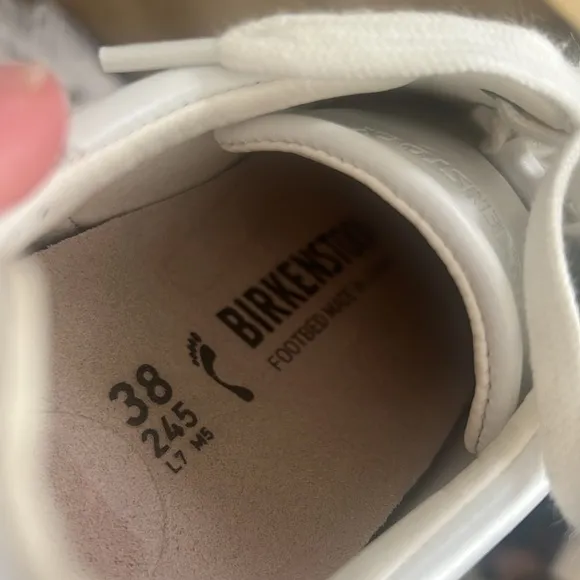 Birkenstock White Sneakers