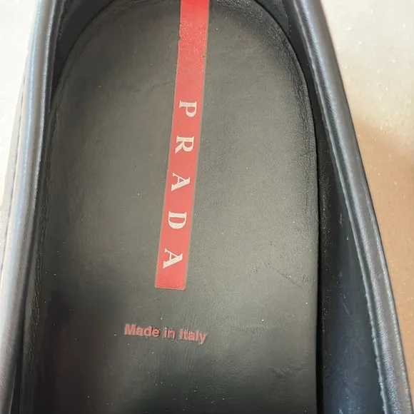 Black Prada Sport loafers