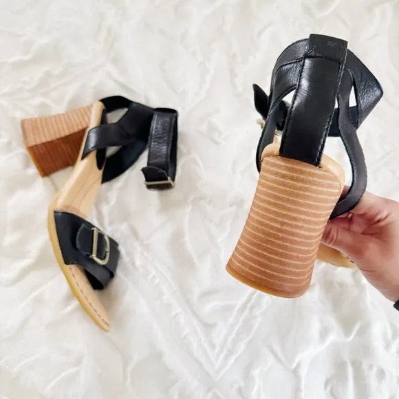 Born Tahlia Heel Sandals Size 9 New $135