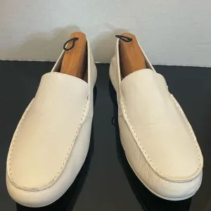 Born Men’s Allan, Light Tan Leather Slip-On Loafers, Size 10.5 Medium.