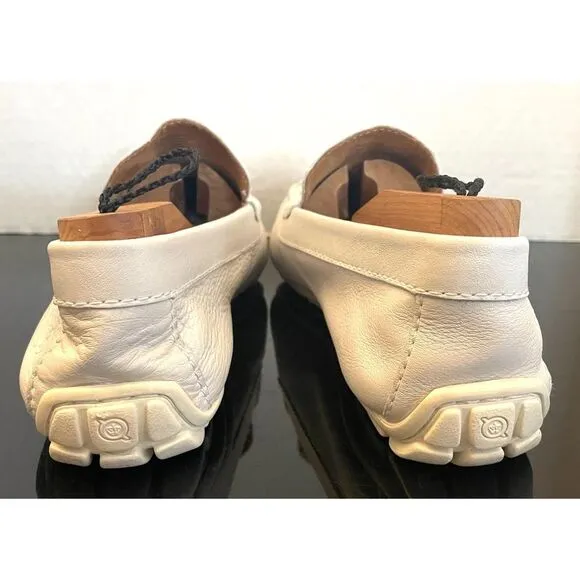 Born Men’s Allan, Light Tan Leather Slip-On Loafers, Size 10.5 Medium.