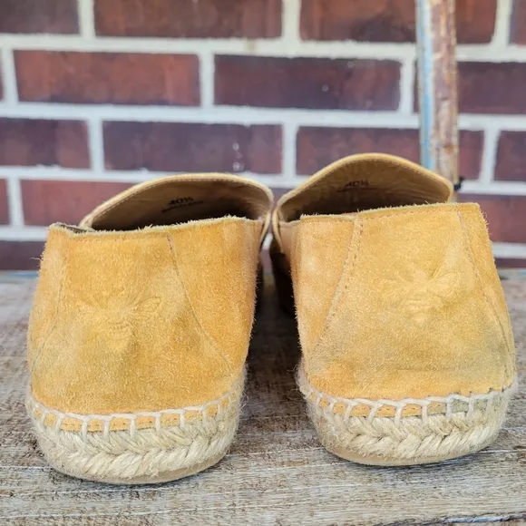 Bougeotte Loafers Suede Slip On Made In Spain 40 1/2 / 9