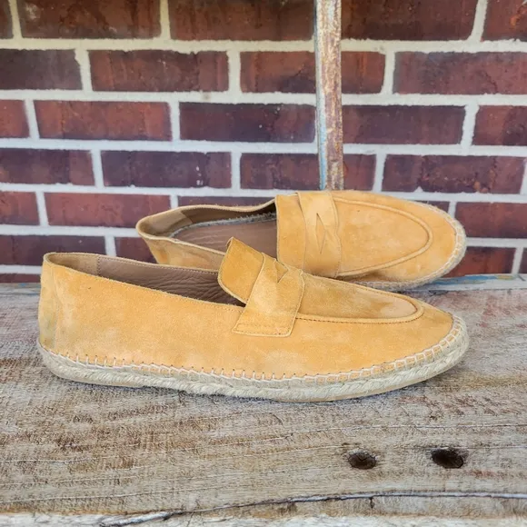 Bougeotte Loafers Suede Slip On Made In Spain 40 1/2 / 9