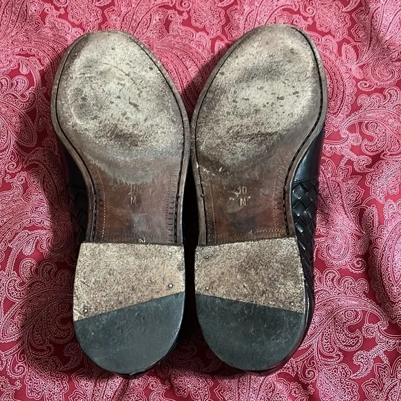 BRAGANO men’s tassel loafers. Size 10M.  Genuine Italian leather