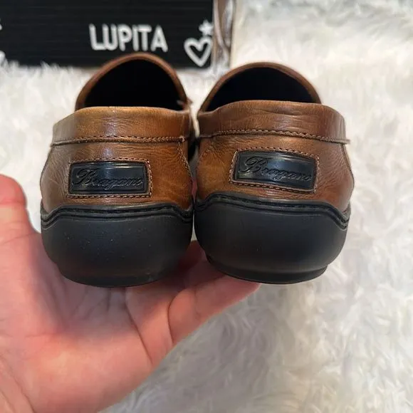 Bragano leather tassel loafers 7.5Men