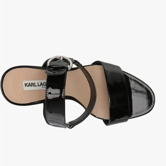 BRAND NEW KARL LAGERFELD PARIS WOMEN'S CIEONE HEELED SANDAL