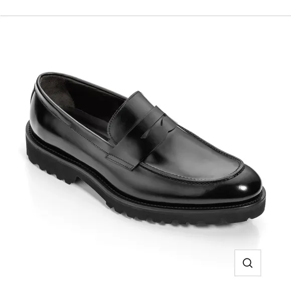 BRAND NEW MADE IN ITALY To Boot New York Leather Loafers Size 9 Men