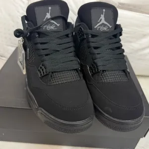 Brand new  Never worn Black Sneakers with Mesh and Leather‎ Overlays
