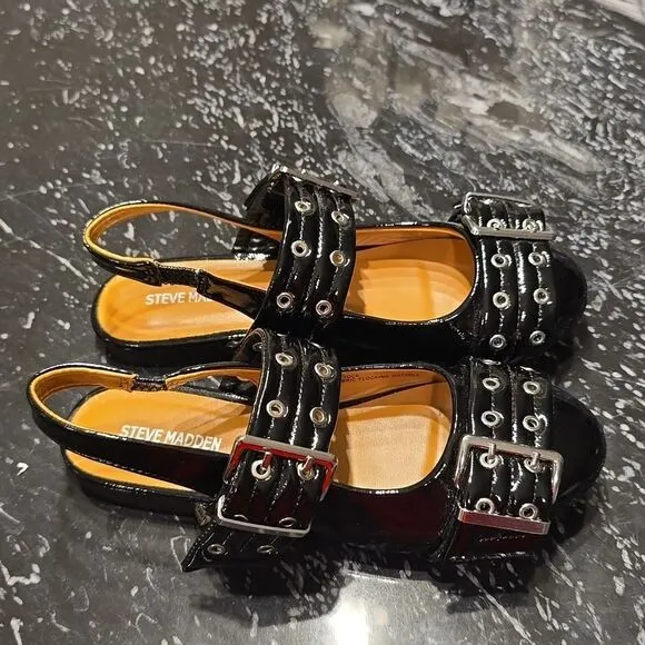 BRAND NEW STEVEN MADDEN KIDS GIRLS' J-GRAYAA SLINGBACK SANDALS