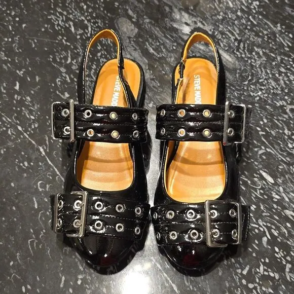 BRAND NEW STEVEN MADDEN KIDS GIRLS' J-GRAYAA SLINGBACK SANDALS