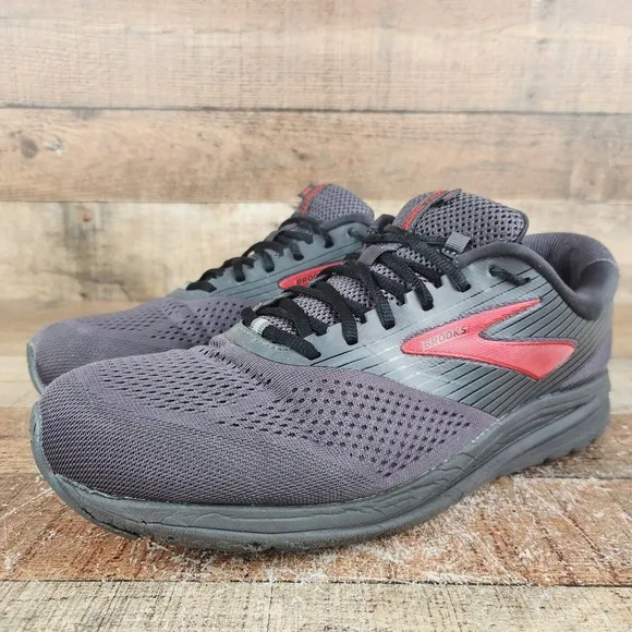 Brooks Addiction 14 Men's Sz 12.5 2E Wide Gray Athletic Running Walking Sneakers