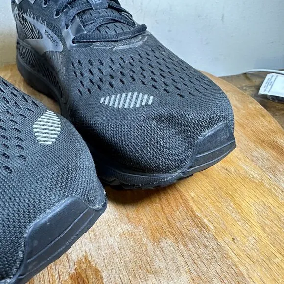 Brooks Addiction GTS‎ 15 Black Mens Size 9 2E Sneakers Shoes 1103652E020