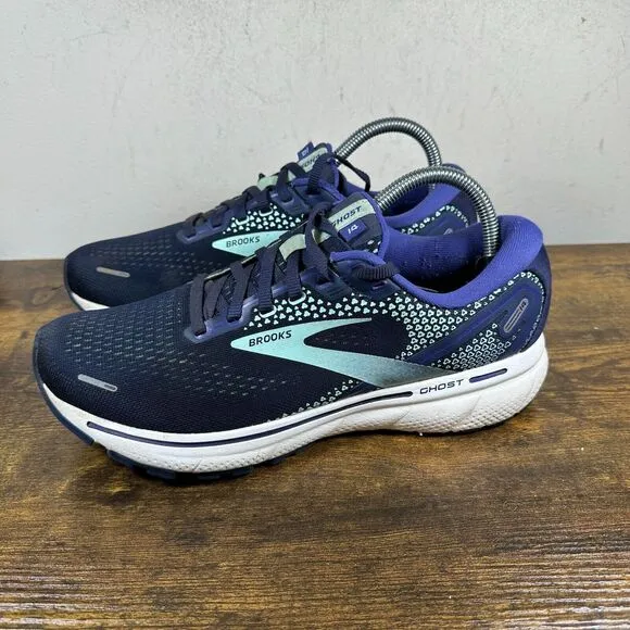 Brooks Ghost 14 1203561B446‎ Blue Running Shoes Sneakers Women’s Size 9.5 B