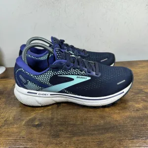 Brooks Ghost 14 1203561B446‎ Blue Running Shoes Sneakers Women’s Size 9.5 B
