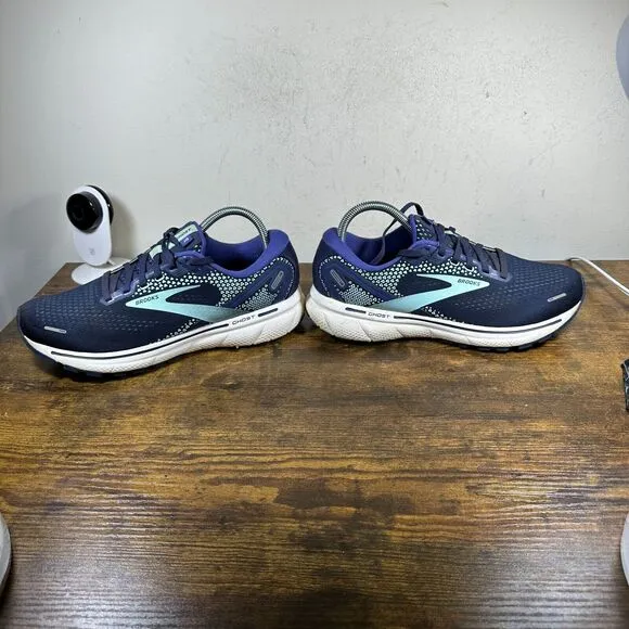 Brooks Ghost 14 1203561B446‎ Blue Running Shoes Sneakers Women’s Size 9.5 B