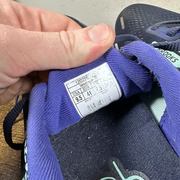Brooks Ghost 14 1203561B446‎ Blue Running Shoes Sneakers Women’s Size 9.5 B