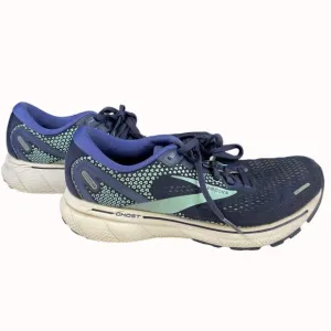 Brooks Ghost 14 Womens Navy Blue Running Sneakers Size 8 SKU 6375