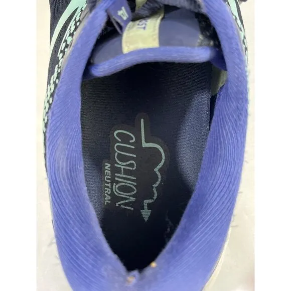 Brooks Ghost 14 Womens Navy Blue Running Sneakers Size 8 SKU 6375