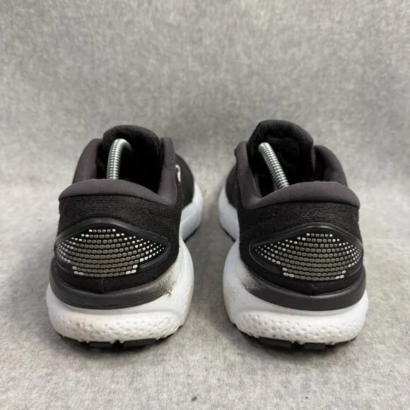 Brooks Ghost 16 Womens Shoes Size 9.5. Black White Running Sneakers 1204071B090
