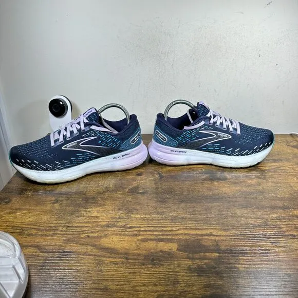 Brooks Glycerin 20 Blue‎ White 1203691B499 Shoes Sneakers Women's Size 9