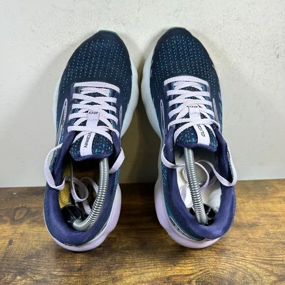 Brooks Glycerin 20 Blue‎ White 1203691B499 Shoes Sneakers Women's Size 9